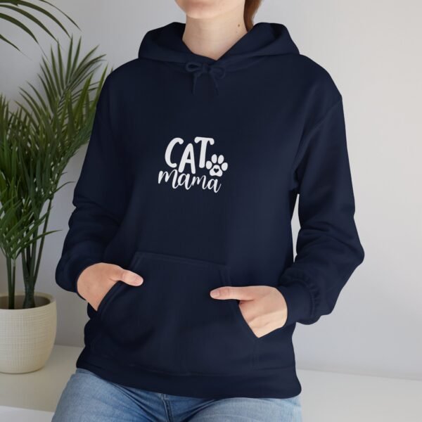 Cat Mama Hooded Sweatshirt - Image 39