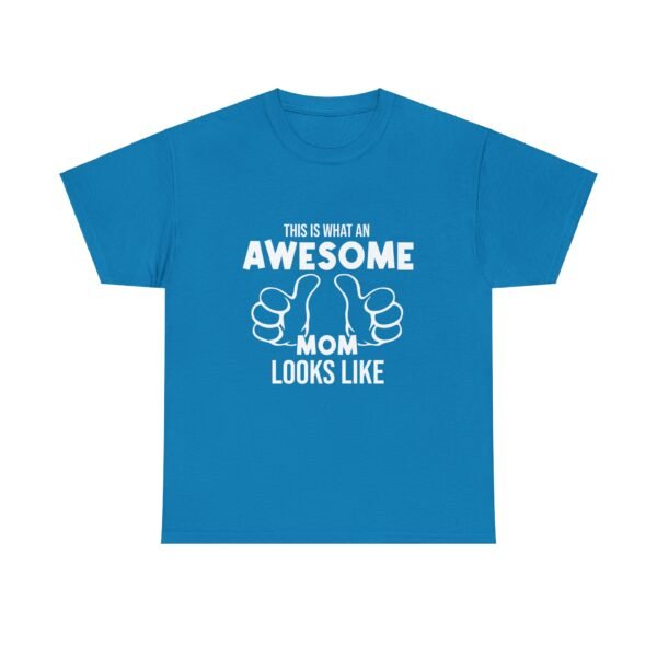 Awesome Mom Cotton Tee - Image 31