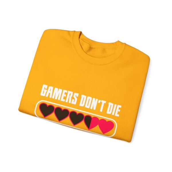 Gamers Don't Die Crewneck Sweatshirt - Image 18