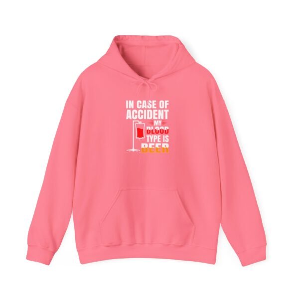 In Case of Accident Beer Hooded Sweatshirt - Image 16