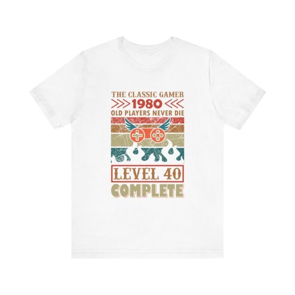 Level 40 Complete Gamers Tee - Image 6