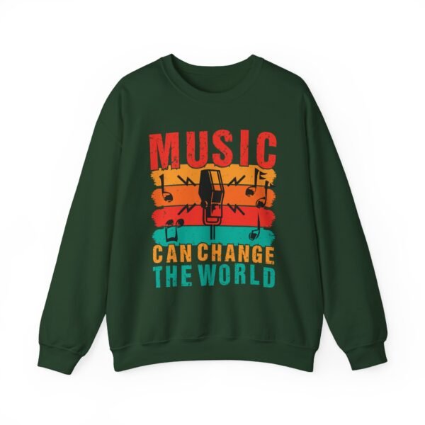 Music Can Change The World Crewneck Sweatshirt - Image 4