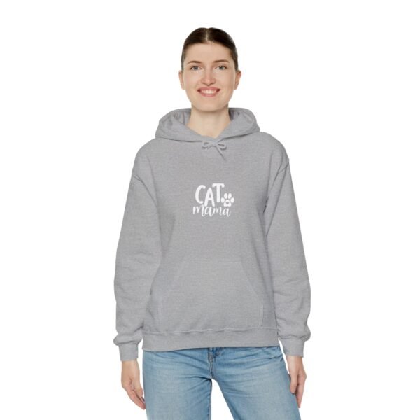 Cat Mama Hooded Sweatshirt - Image 47