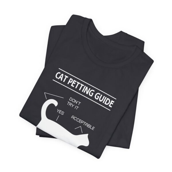 Cat Petting Guide Short Sleeve Tee - Image 13