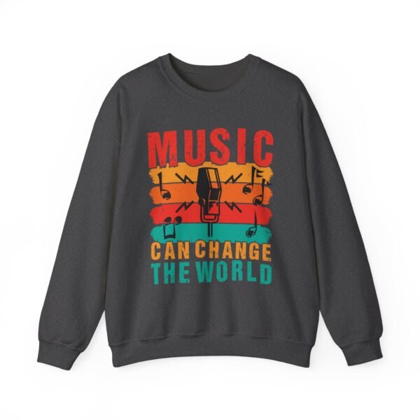 Music Can Change The World Crewneck Sweatshirt