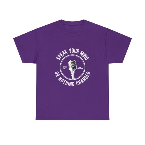 Speak Your Mind Cotton Tee - Image 11