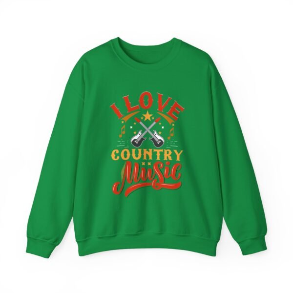 I Love Country Music Crewneck Sweatshirt