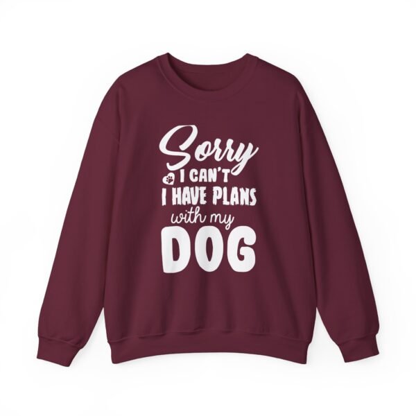 Plans With My Dog Crewneck Sweatshirt - Image 10