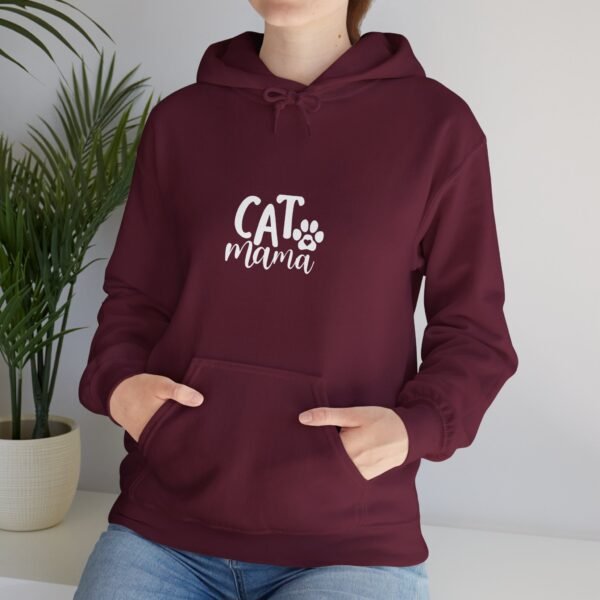 Cat Mama Hooded Sweatshirt - Image 26