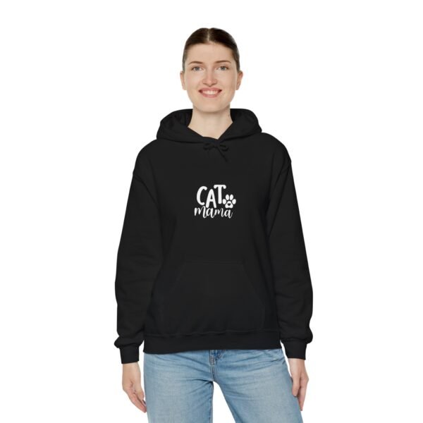 Cat Mama Hooded Sweatshirt - Image 60