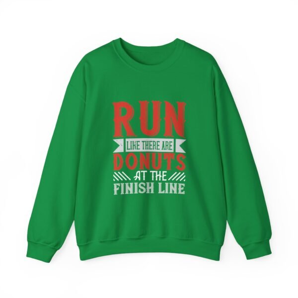 Run Like There Are Donuts Crewneck Sweatshirt