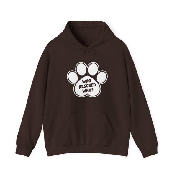Who Rescured Who Hooded Sweatshirt - Image 45