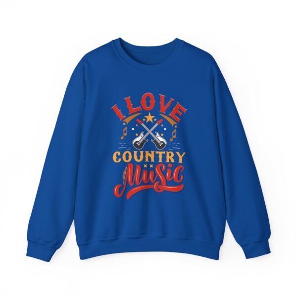 I Love Country Music Crewneck Sweatshirt - Image 13