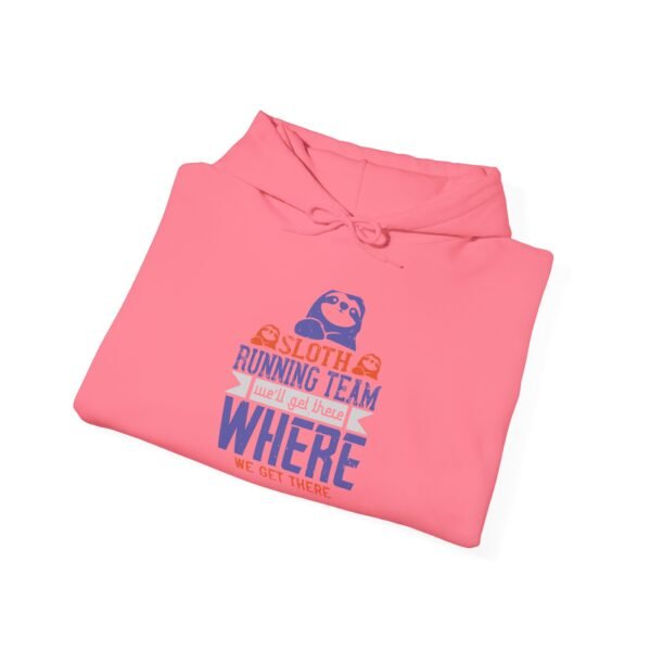 Sloth Running Team Hooded Sweatshirt - Image 14