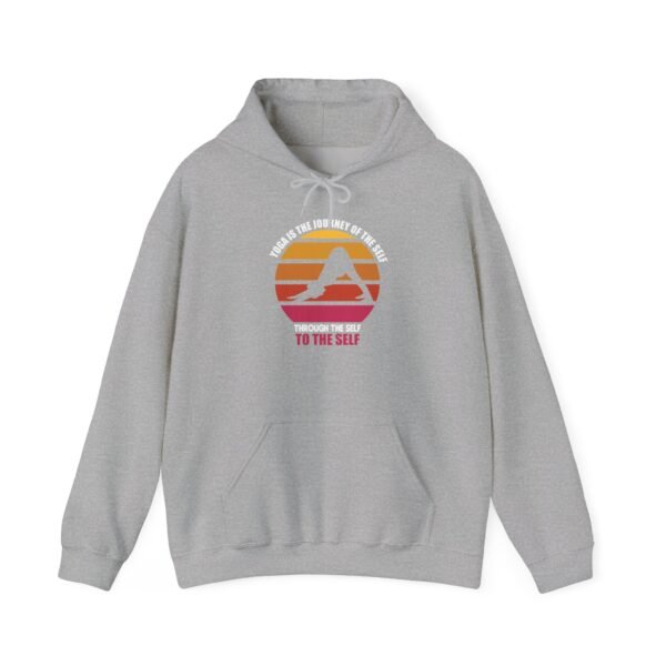 Yoga Is The Journey Of The Self Hoodie - Image 13