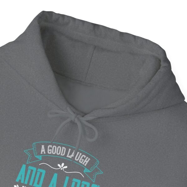 A Good Laugh and a Long Run Hoodie - Image 15