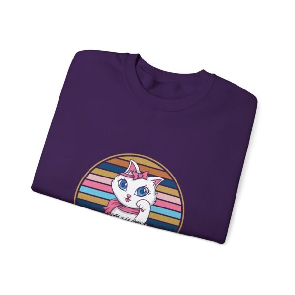 Cat Mom The Legend Crewneck Sweatshirt - Image 15