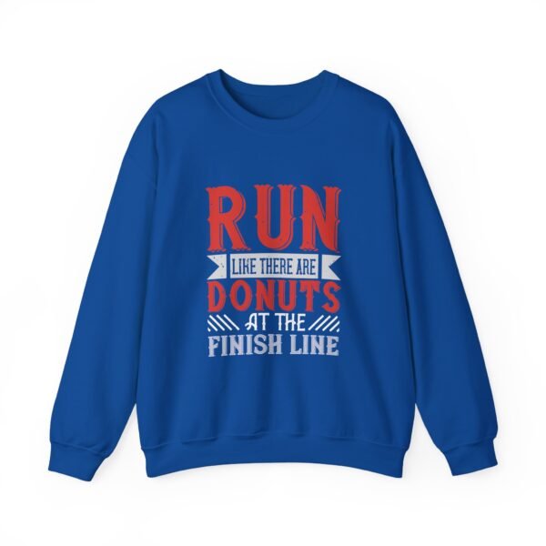 Run Like There Are Donuts Crewneck Sweatshirt - Image 10