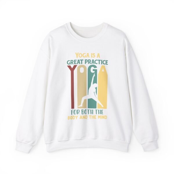 Yoga is For The Body and Mind Crewneck Sweatshirt - Image 13