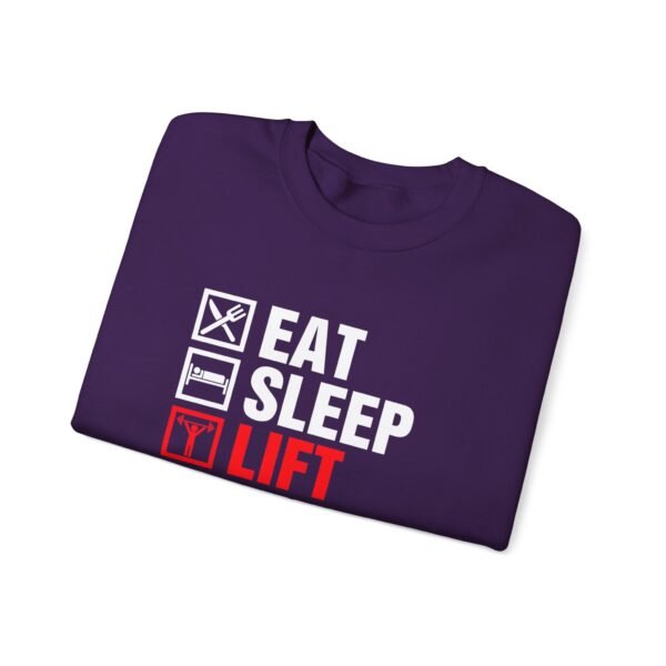 Eat Sleep Lift Repeat Sweatshirt - Image 9