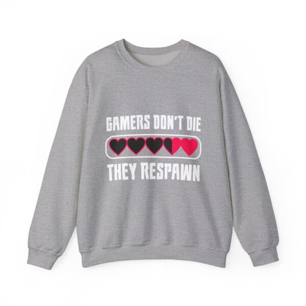 Gamers Don't Die Crewneck Sweatshirt
