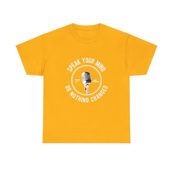 Speak Your Mind Cotton Tee - Image 41