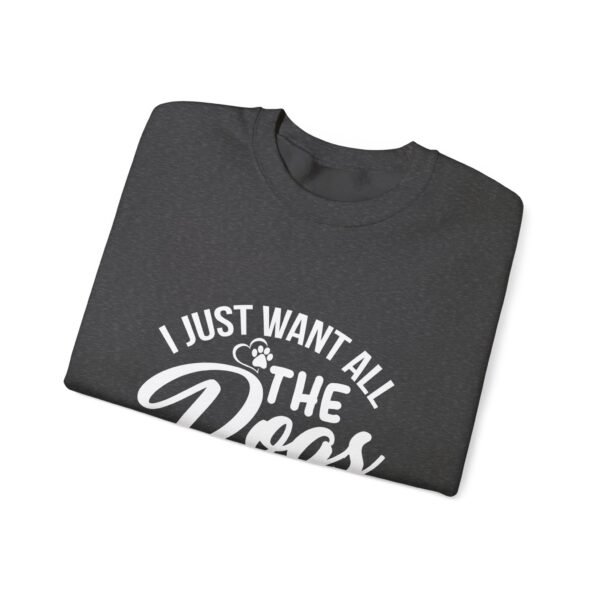 I Want All The Dogs Crewneck Sweatshirt - Image 3