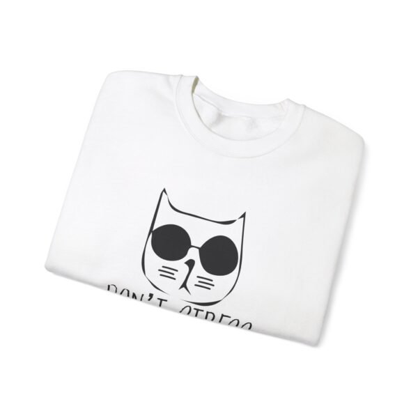 Don't Stress Meowt Crewneck Sweatshirt - Image 35