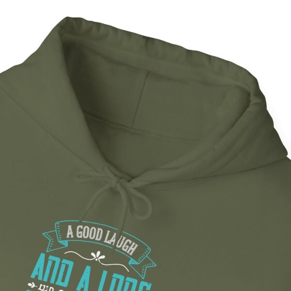 A Good Laugh and a Long Run Hoodie - Image 5