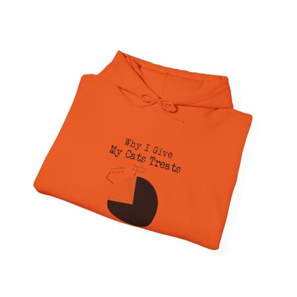 Why I Give My Cats Treats Hooded Sweatshirt - Image 39