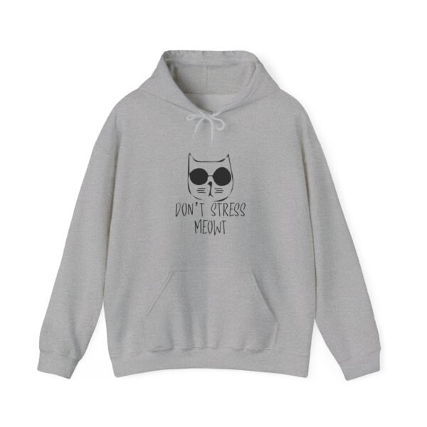 Don't Stress Meowt Hooded Sweatshirt - Image 5