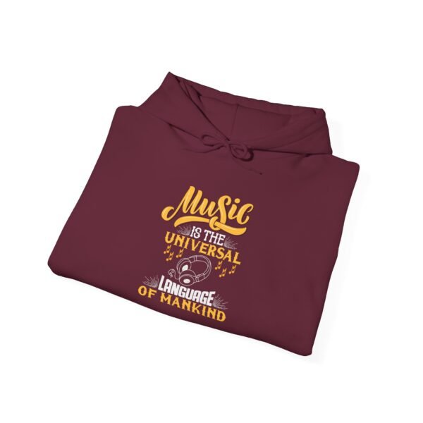 Music is The Universal Language Hoodie - Image 4