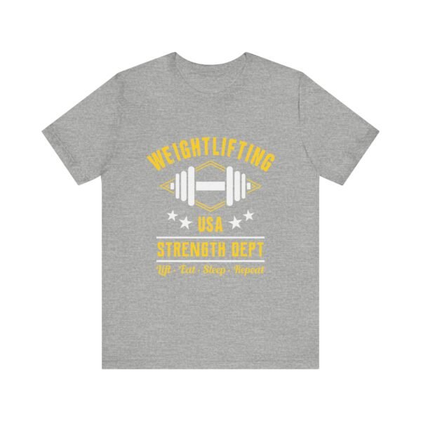 Weightlifting Strength Department Short Sleeve T-Shirt