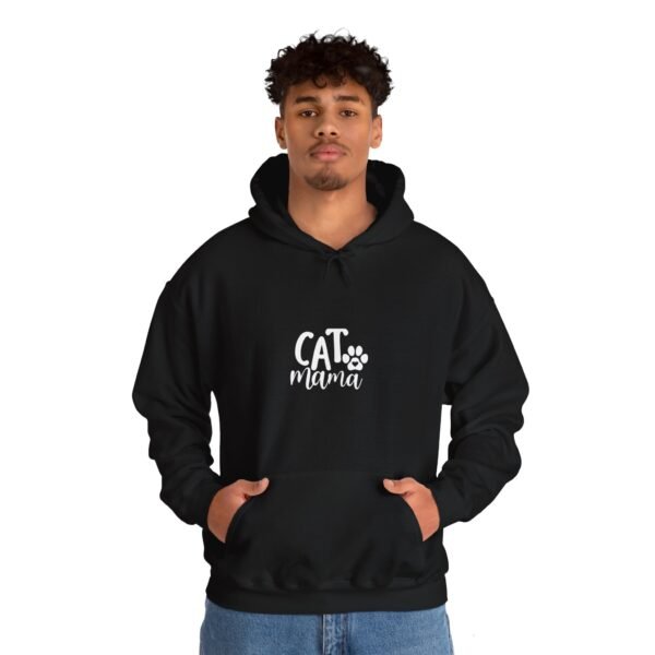 Cat Mama Hooded Sweatshirt - Image 59