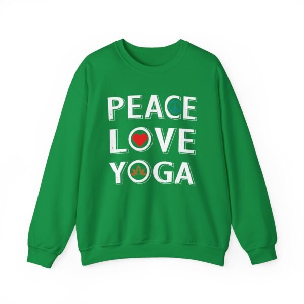 Peace Love Yoga Crewneck Sweatshirt