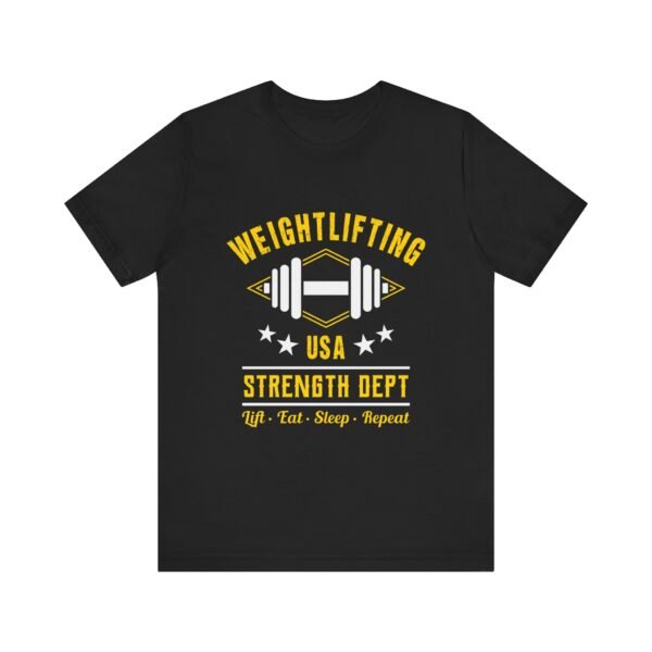 Weightlifting Strength Department Short Sleeve T-Shirt - Image 6