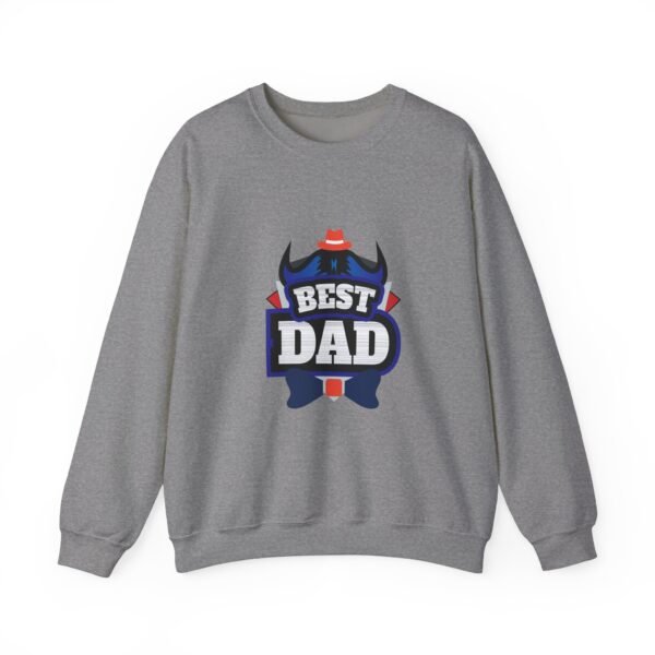 Best Dad Crewneck Sweatshirt - Image 4