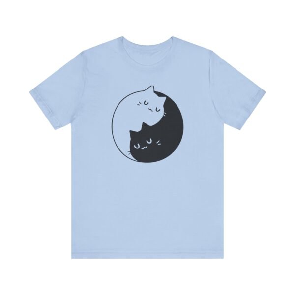 Yin Yang Cats Short Sleeve Tee