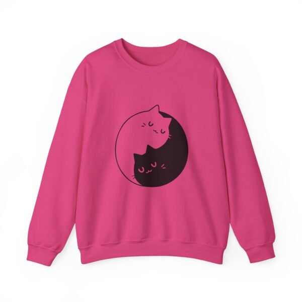 Yin Yang Cats Crewneck Sweatshirt
