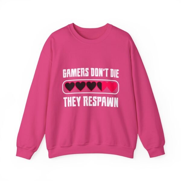 Gamers Don't Die Crewneck Sweatshirt - Image 13
