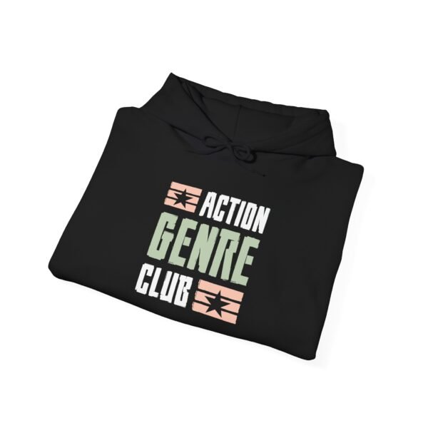 Action Genre Club Hoodie - Image 24