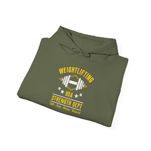 Weightlifting Strength Department Hoodie - Image 4