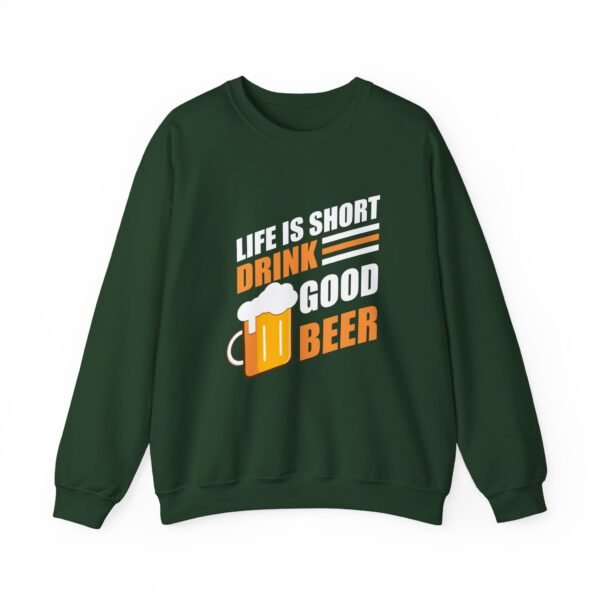 Drink Good Beer Crewneck Sweatshirt - Image 7