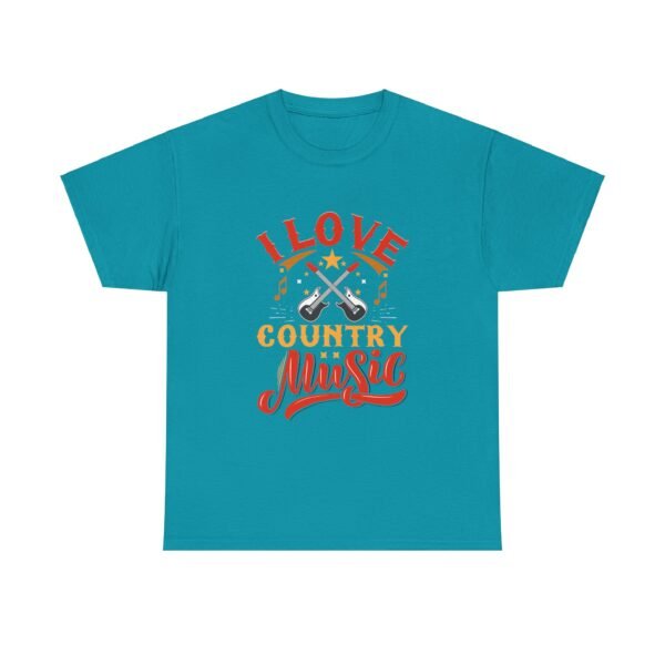 I Love Country Music Cotton Tee - Image 6