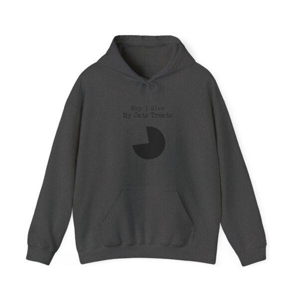 Why I Give My Cats Treats Hooded Sweatshirt - Image 6