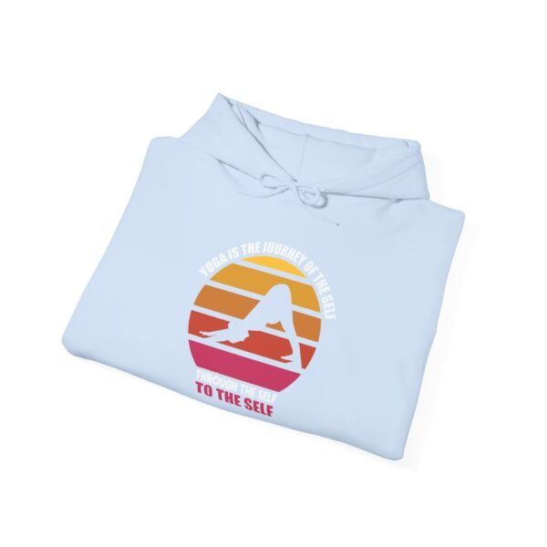 Yoga Is The Journey Of The Self Hoodie - Image 12