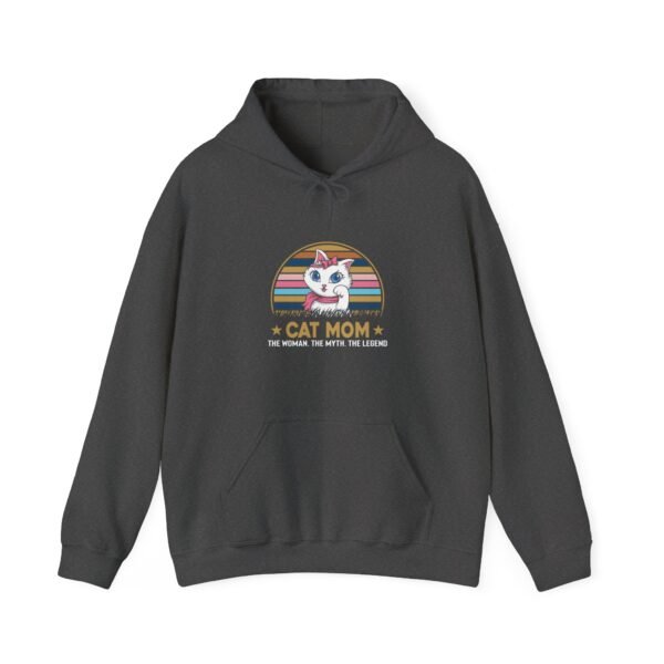Cat Mom The Legend Hooded Sweatshirt