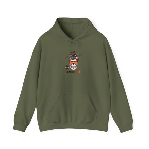 #MomLife Hooded Sweatshirt - Image 5