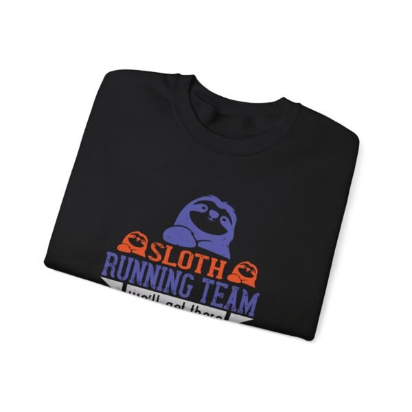 Sloth Runing Team Crewneck Sweatshirt - Image 9