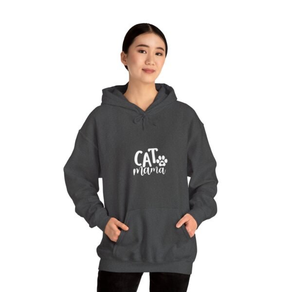 Cat Mama Hooded Sweatshirt - Image 6